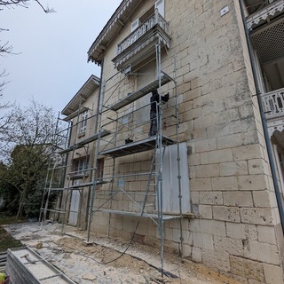 Maison avant ravalement de façade