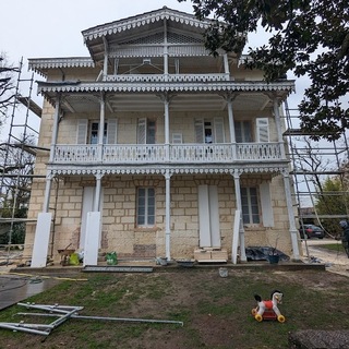 Maison avant ravalement de façade