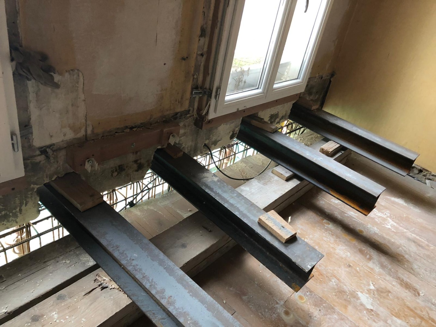 Pendant travaux