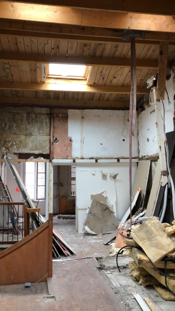 Pendant travaux